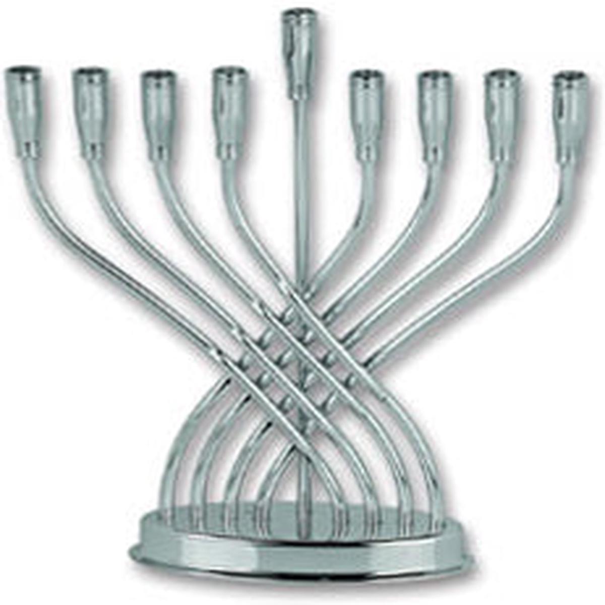 Silver Plated Menorah