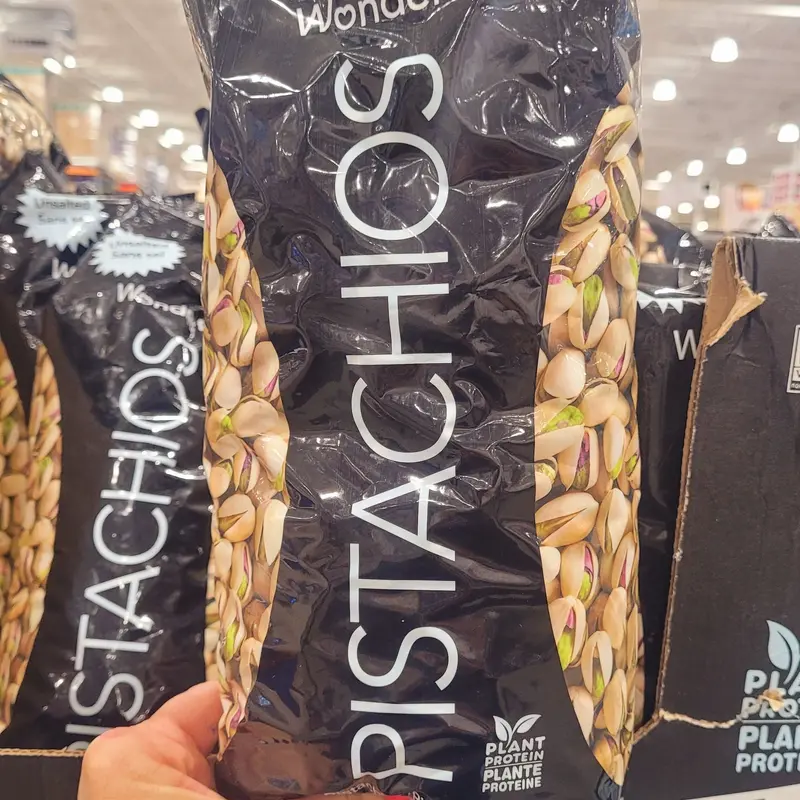 Wonderful Unsalted Pistachios - 1 x 1.36 Kilos