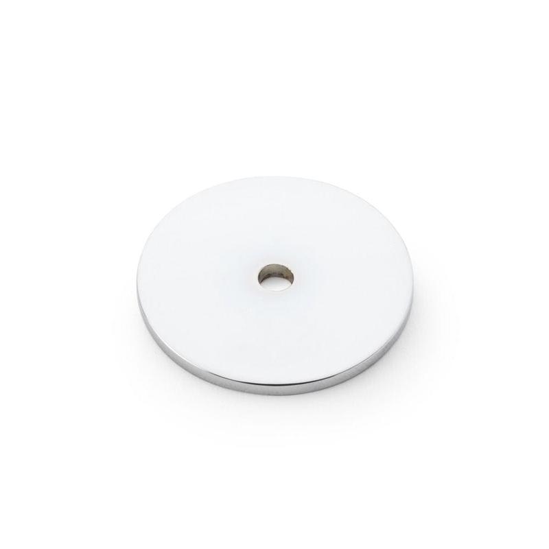Alexander & Wilks Circular Backplate - Polished Chrome - Diameter 35mm