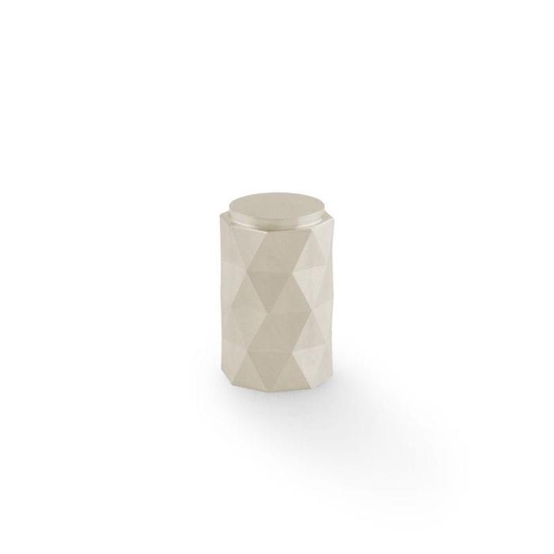 Alexander & Wilks - DIAMOND CUT CYLINDER CABINET KNOB - 30MM - Satin Nickel