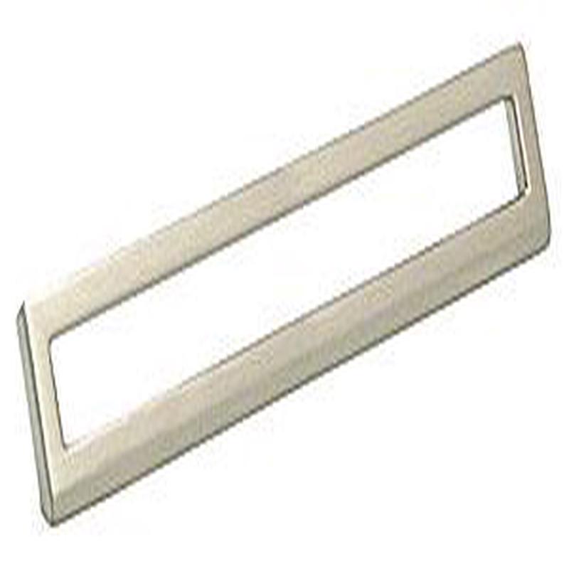TopEx 7-9/16" (192mm)c.c. Bent Rectangular Cabinet Pull (Polished Satin Nickel) TEX-8-102222419234