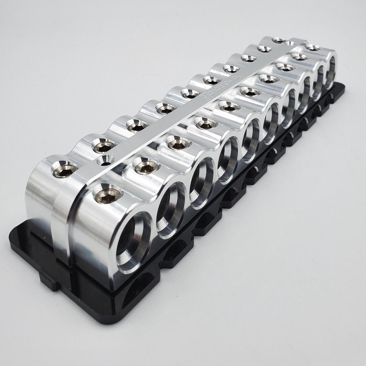 1/0 Distribution Blocks New Style - 20 hole | orange