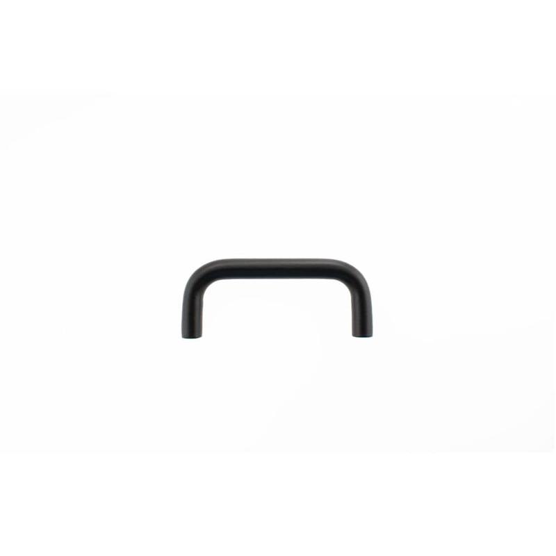 Atlantic D Cabinet Pull Handle 65mm x 8mm - Matt Black