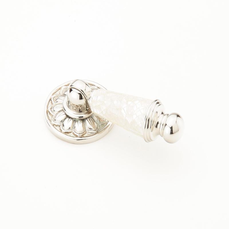 Schaub and Company Pendant Pull, Mother of Pearl/Polished Nickel 989-MOP/PN
