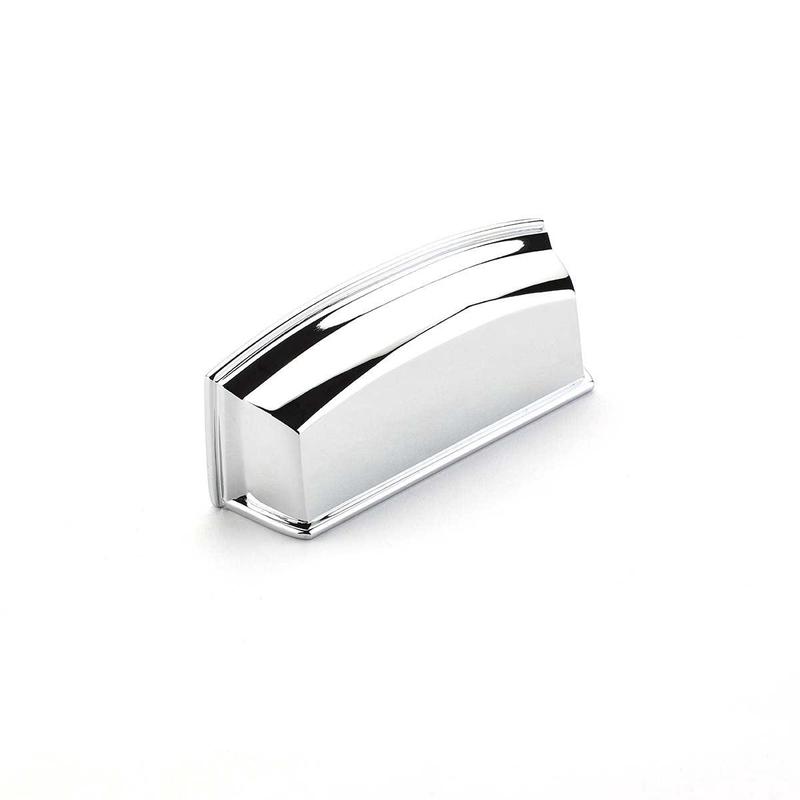 Schaub Cup Pull, Polished Chrome, 3.5" cc 534-26