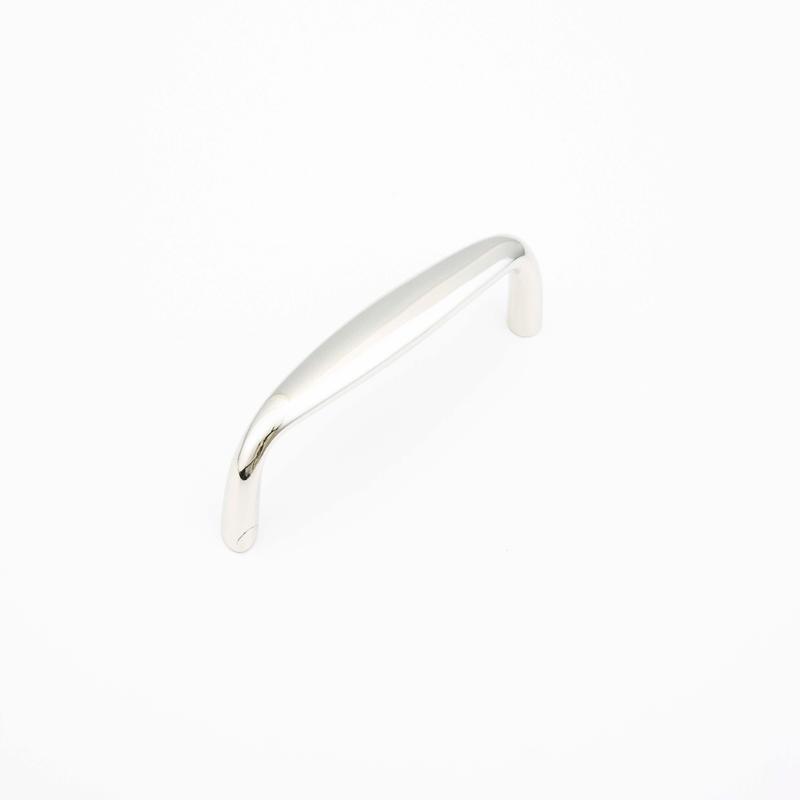 Schaub Pull, Polished Nickel, 4" cc 732-PN