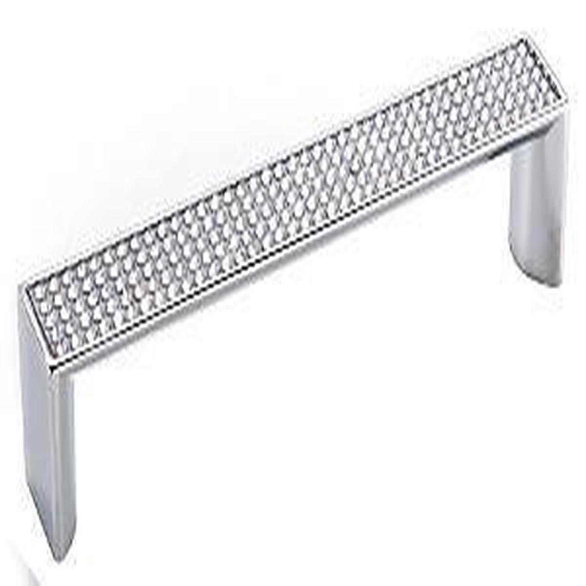 TopEx Crystal 5" (128mm)c.c. Swarovski Crystal Cabinet Pull (Bright Chrome) M1880B128CRLSWA