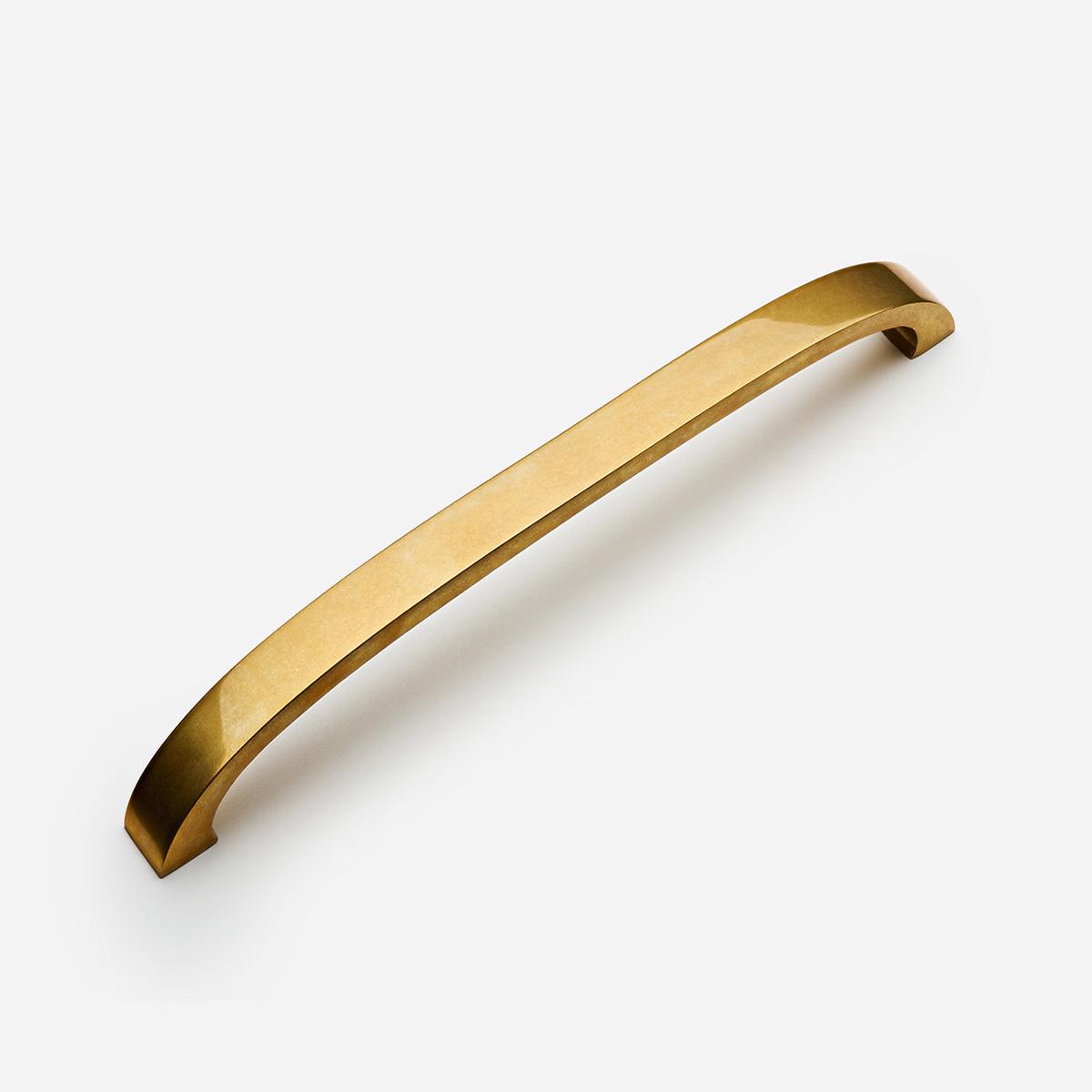 Aldo Pull - 12" Appliance | Unlacquered Aged Brass