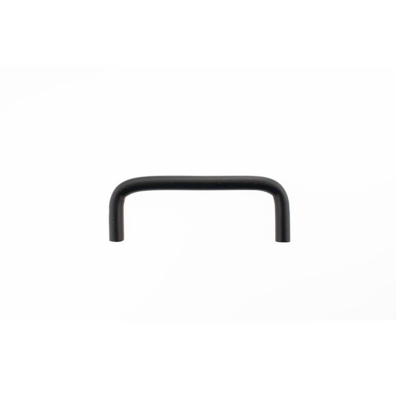 Atlantic D Cabinet Pull Handle 100mm x 9mm - Matt Black