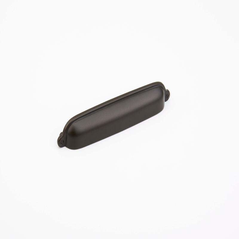 Schaub Cup Pull, Oil Rubbed Bronze, 6" cc 744-10B