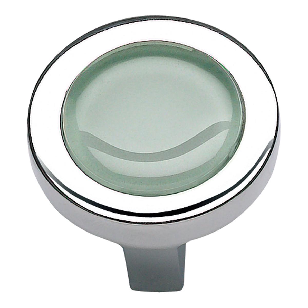 Spa Green Round Knob