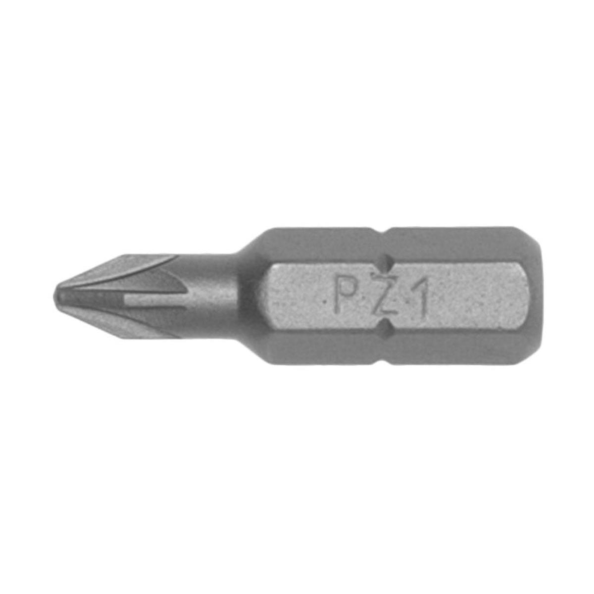 10Pc 1/4In Hex Pz#1 Bit X 25Mm (L)