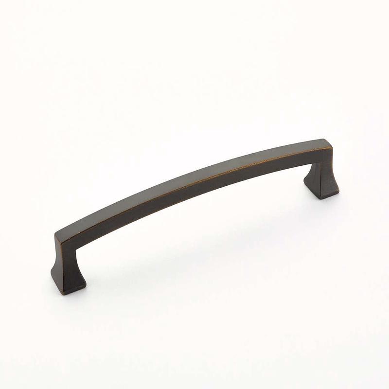 Schaub Pull, Arched, Ancient Bronze, 6" cc 541-ABZ