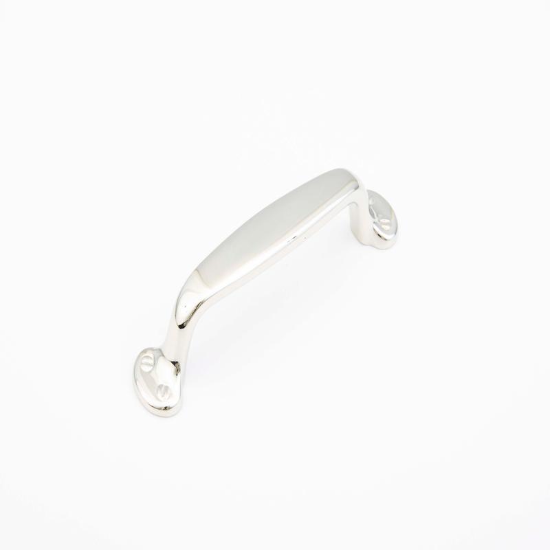 Schaub Pull, Polished Nickel, 4" cc 742-PN