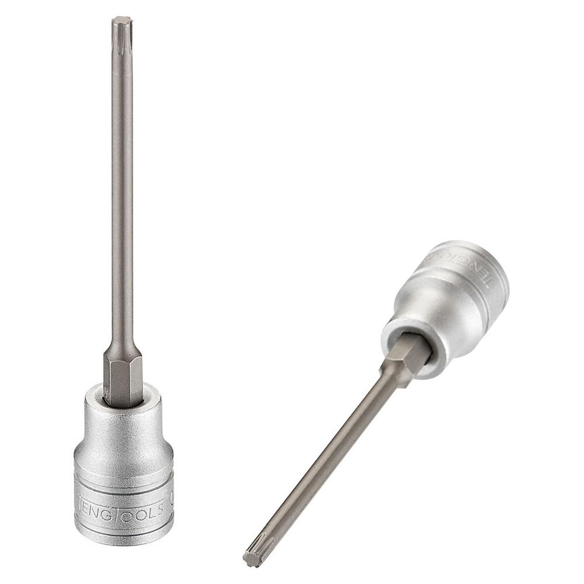 Teng 3/8In Dr. Long Ribe Bit Socket # 04