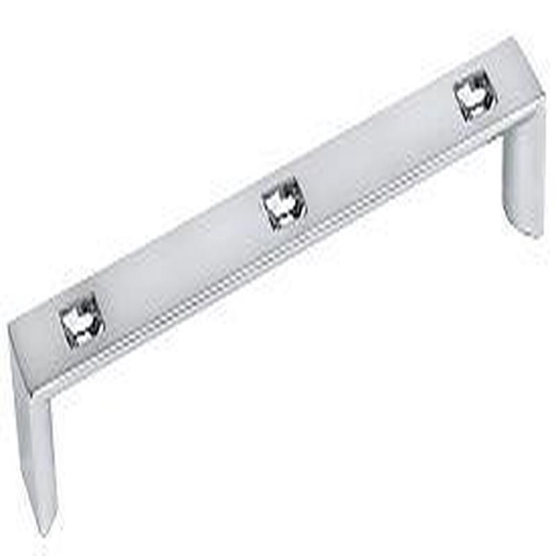 TopEx Crystal 6-5/16" (160mm)c.c. Swarovski Crystal Cabinet Pull (Bright Chrome) M1866A160CRLSWA