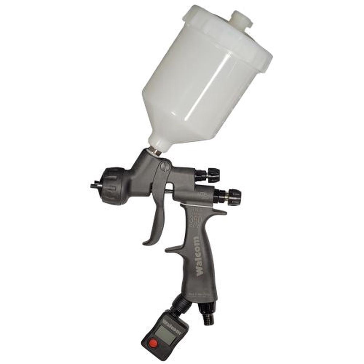 Walcom Genesi Carbonio 360 Evo Spray Gun 1.7mm (Clear)