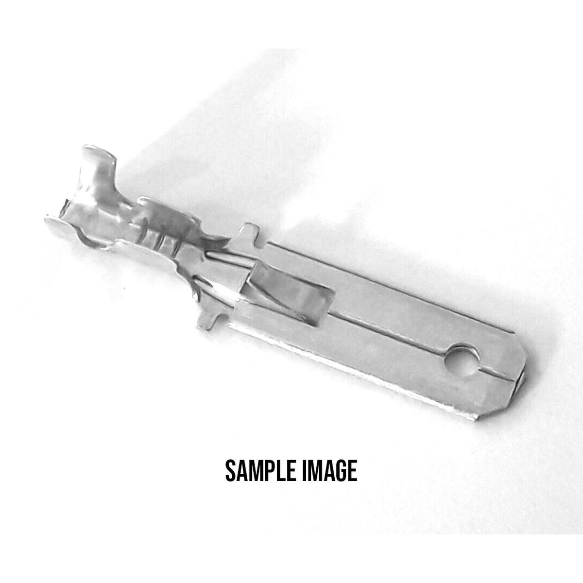Terminals 6Mm Male Spade 10 Pack
