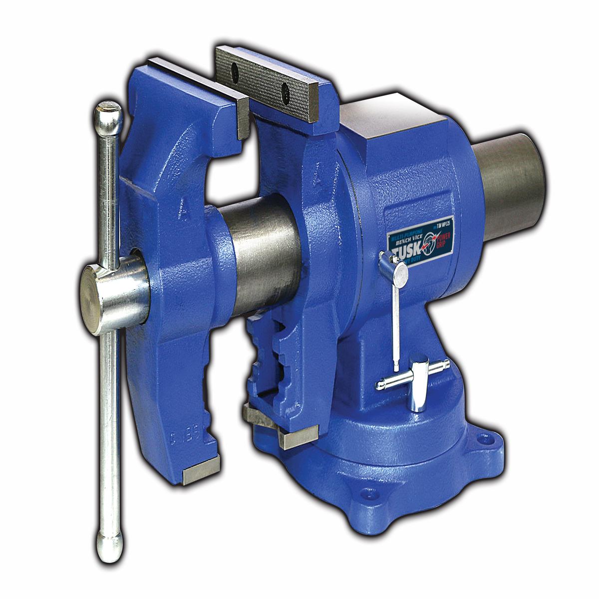 Tusk Multi Purpose Bench Vice 125mm Matt Blue