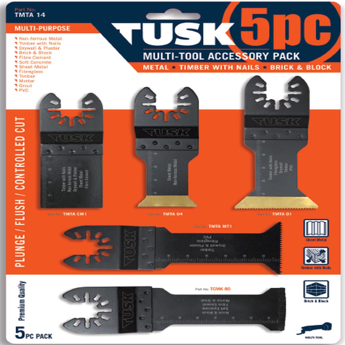 Tusk Multi Tools Blades 5Pc Set
