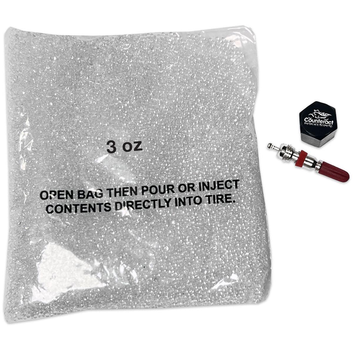Wheel Balancing Beads Counter Act 3Oz 4 Pack