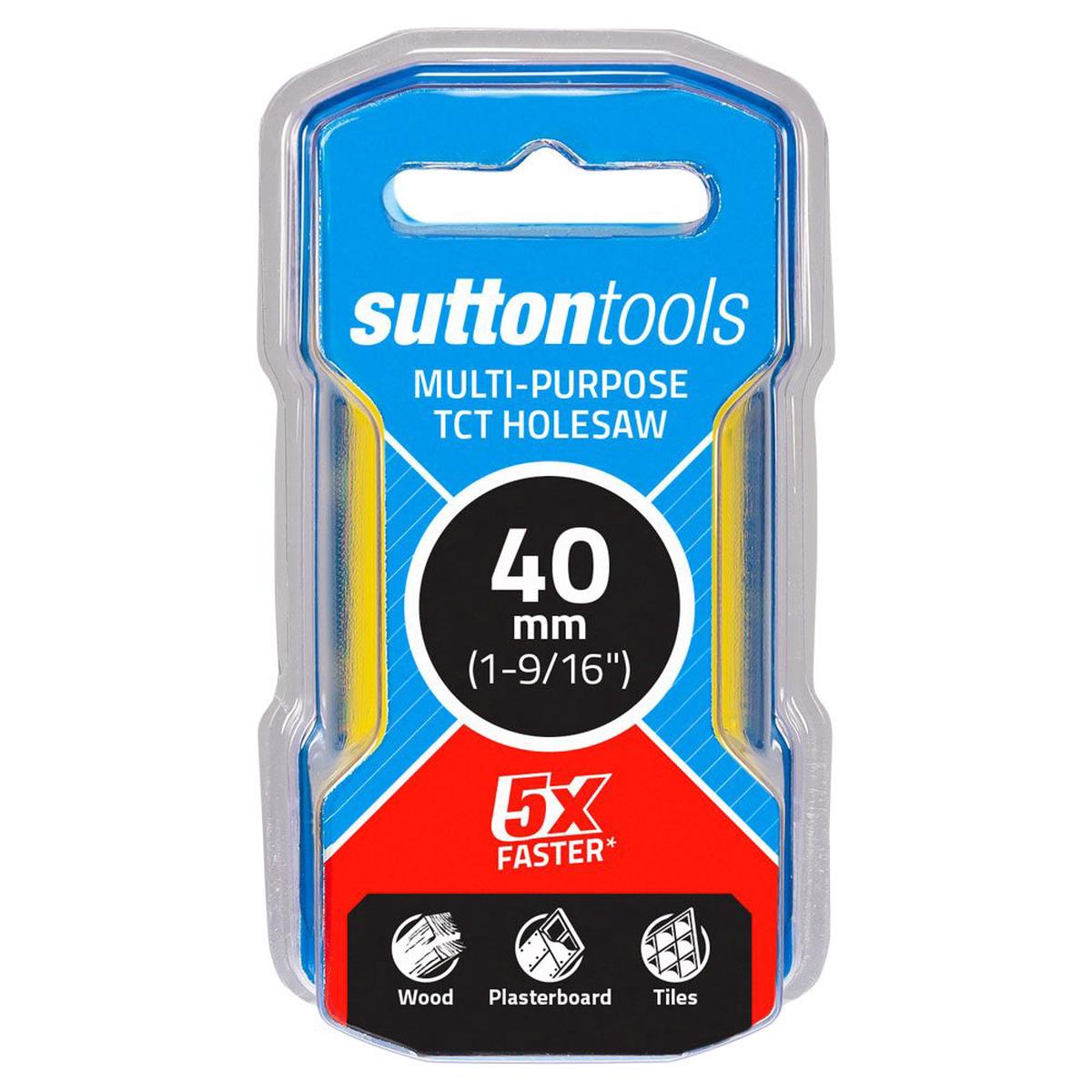 40Mm Sutton Multipurpose Tct Holesaw