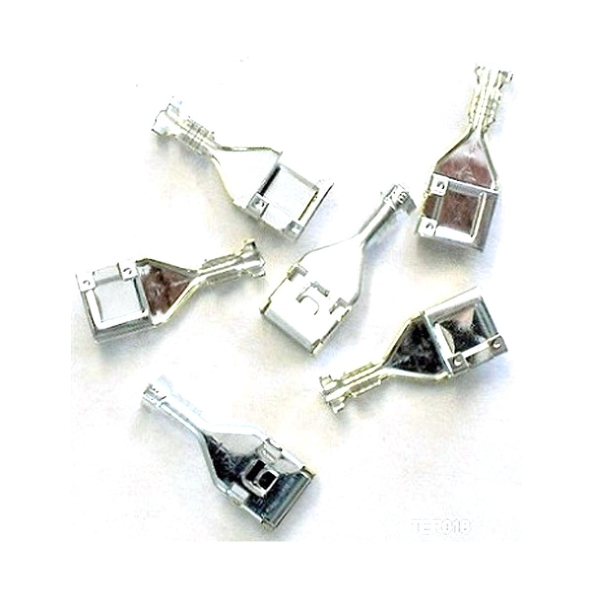 Terminals 8Mm Female Spade 6 Pack