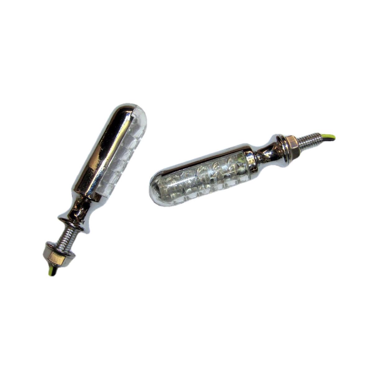 Indicator LED Chrome 12V