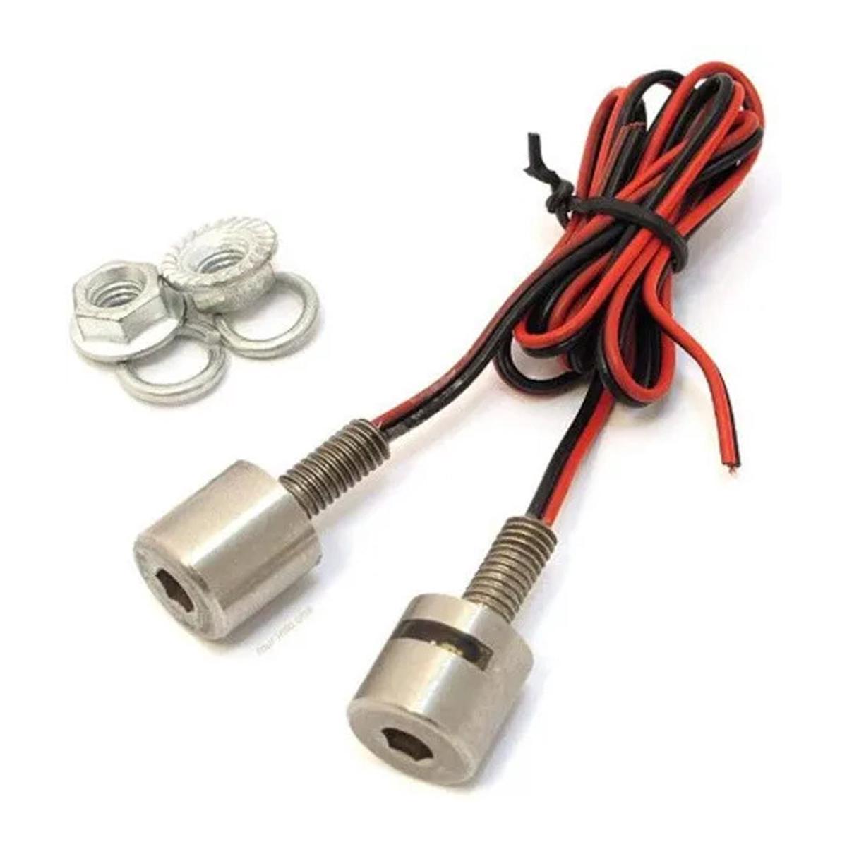 Licence Plate Bolt Light Chrome
