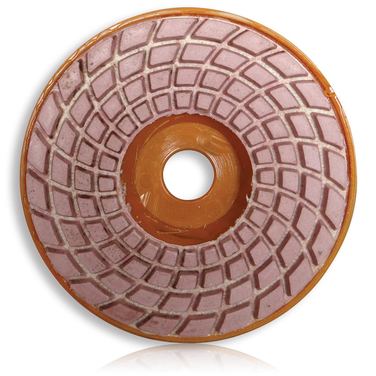 Tusk Polishing Pads With Plastic Backer 100Mm X 16Mm 400# Dry & Wet