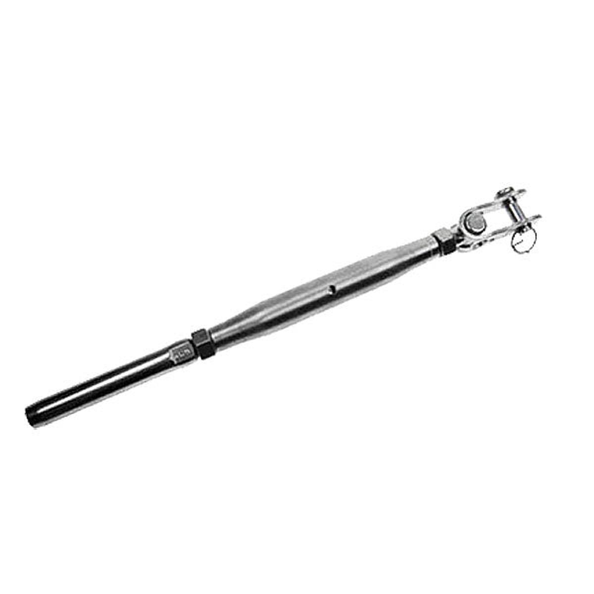 5/16" x 4-3/16" Toggle & Swage Stud Stainless Steel Turnbuckle | 3/16" Cable