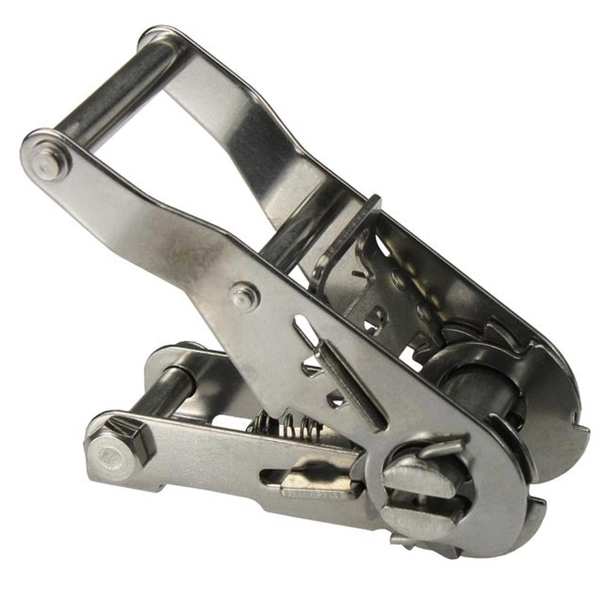 Wide Handle Stainless Steel Type 304 Ratchet for 1" Webbing | 3,300 lbs. BS