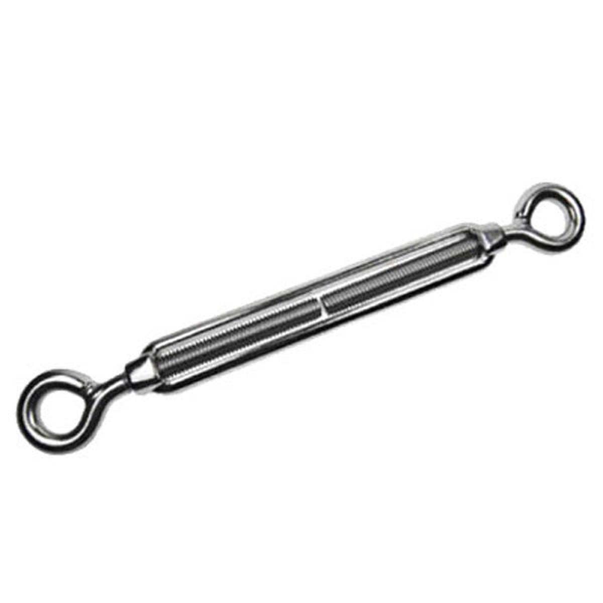 7/8" x 12-3/4" Eye & Eye Stainless Steel Turnbuckle