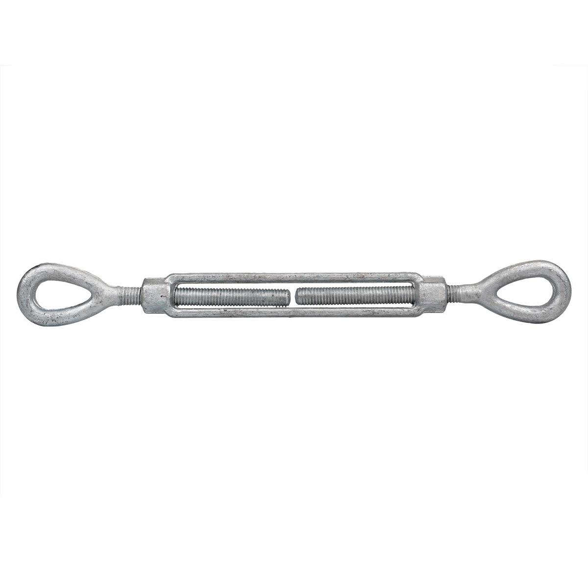 1-1/4" x 18" Eye & Eye Galvanized Turnbuckle