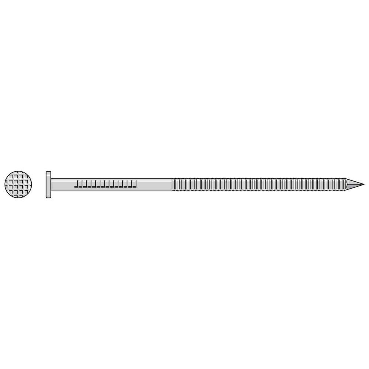 2-1/2" - 12 Gauge Cedar and Redwood Decking Nails - 304 Stainless Steel, Pkg, 145