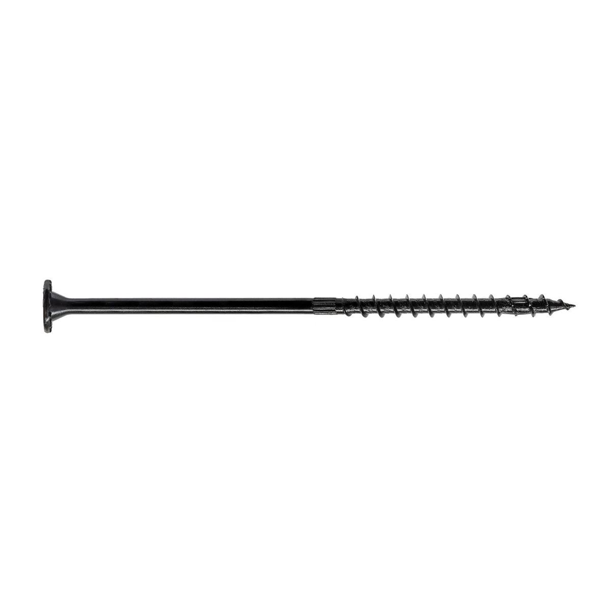 0.195" x 6" Strong-Tie SDWS19600-RP1 Log Screw, E-Coat, Pkg 1