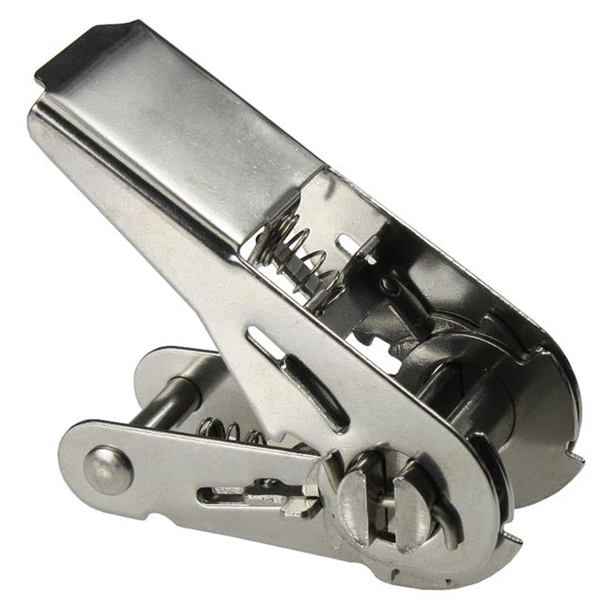 Stainless Steel Type 304 Thumb Ratchet for 1" Webbing | 1,500 lbs. BS