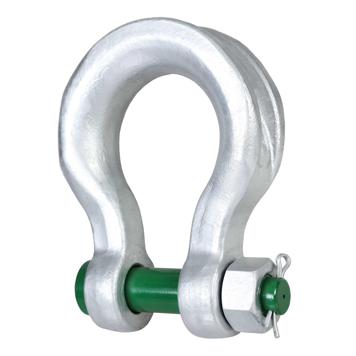 Van Beest Green Pin Bolt Type Wide Body Sling Shackle | P-6033 - 55 Ton