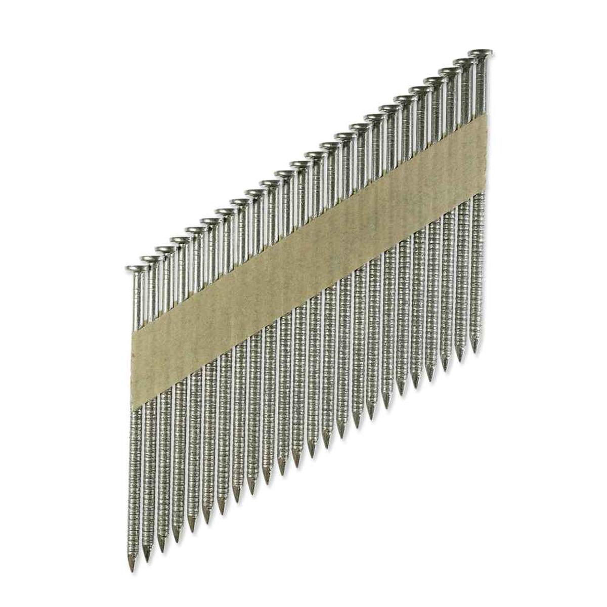 .113" x 2-3/8" 31-34 Degree Paper Ring Shank Nail - 316 Stainless Steel, Pkg 1000