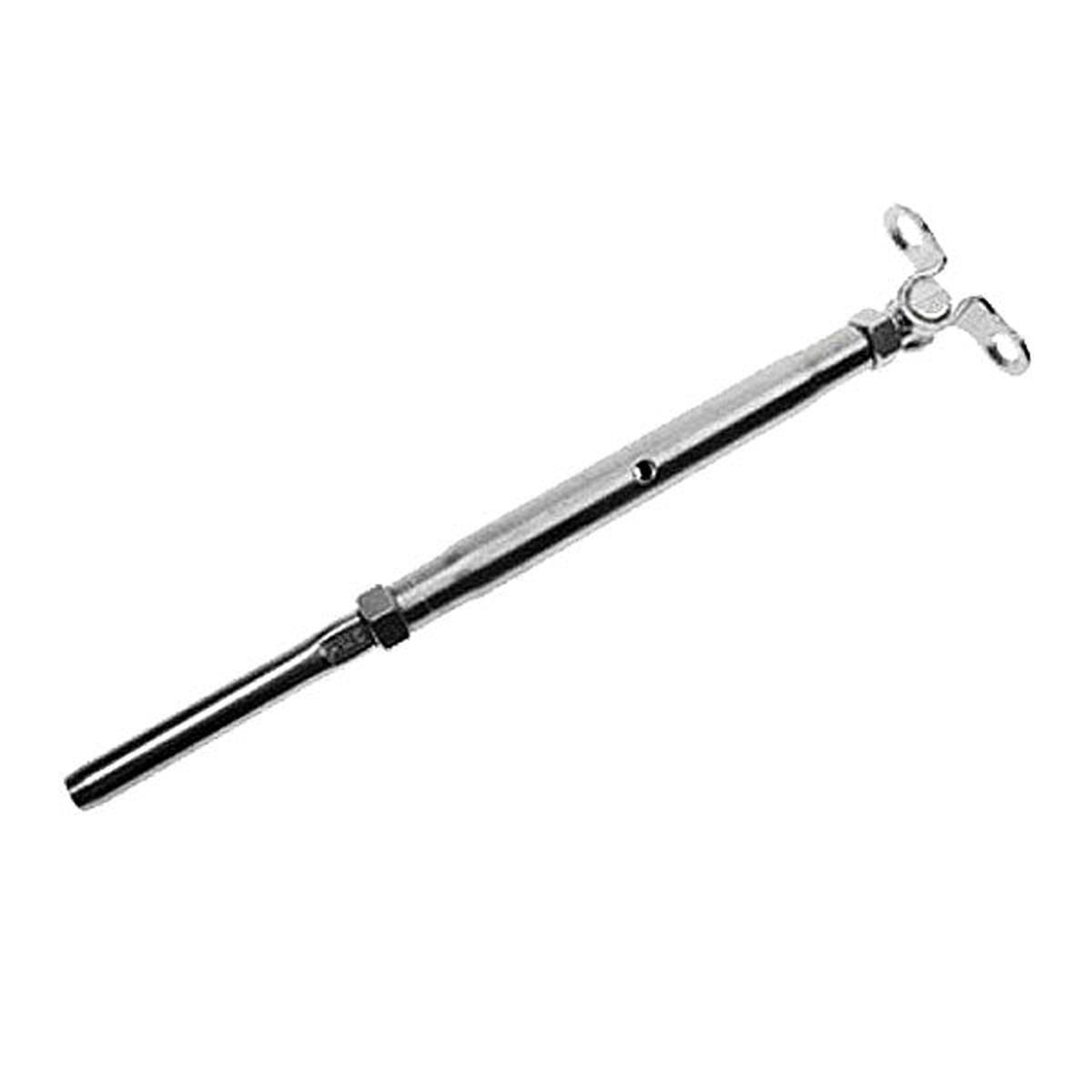 5/16" x 4-3/16" Deck Toggle/Swage Stud Stainless Steel Turnbuckle | 1/4" Cable