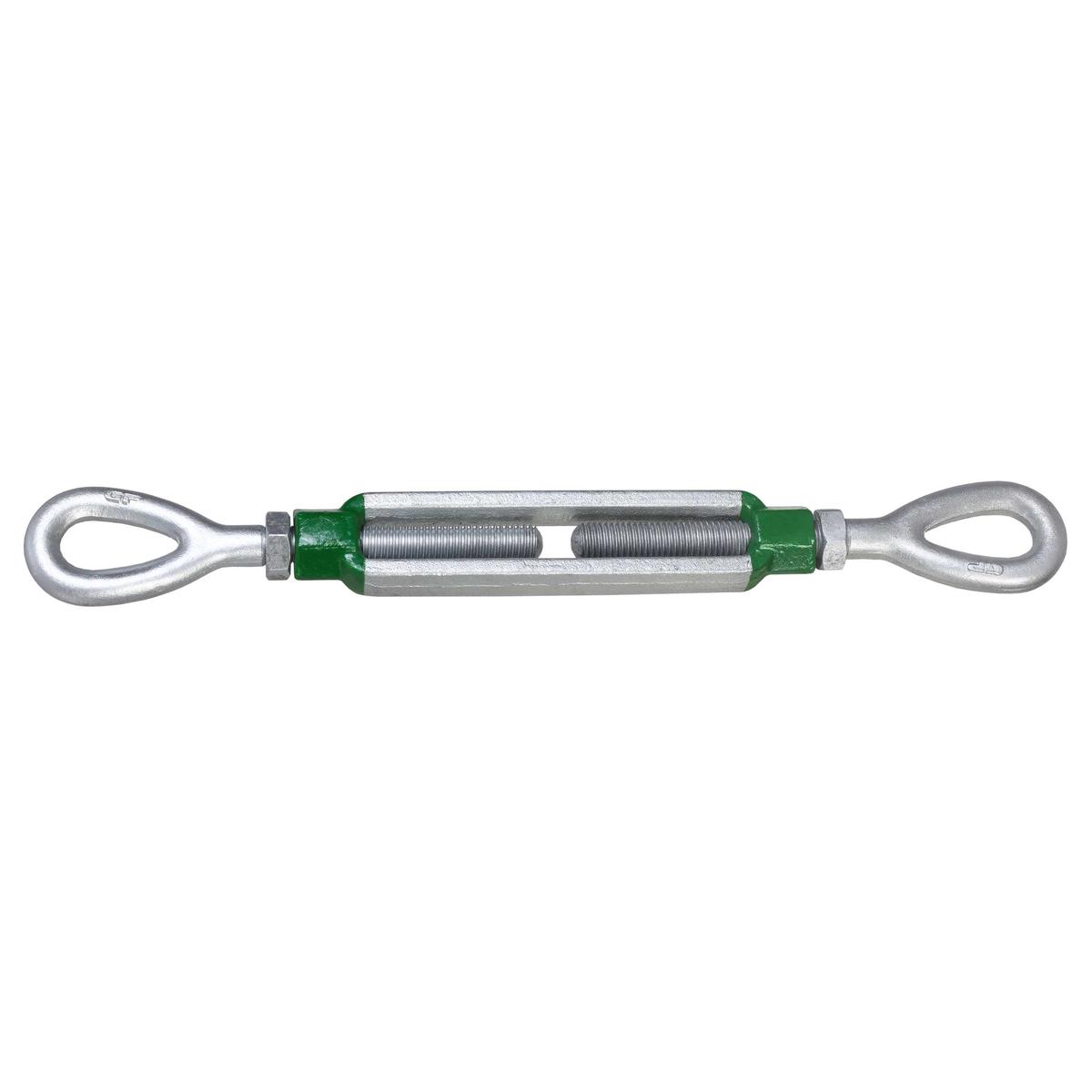 1-1/2" x 18" Van Beest Eye & Eye Galvanized Turnbuckle - G-6311