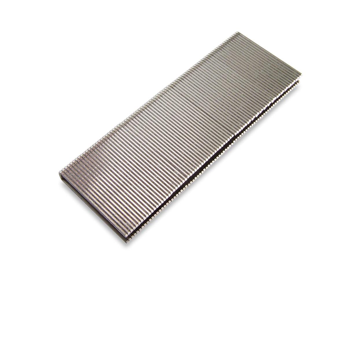 1/4" x 1-1/4" 18-Gauge Collated Staples - 316 Stainless Steel, Pkg 5,000