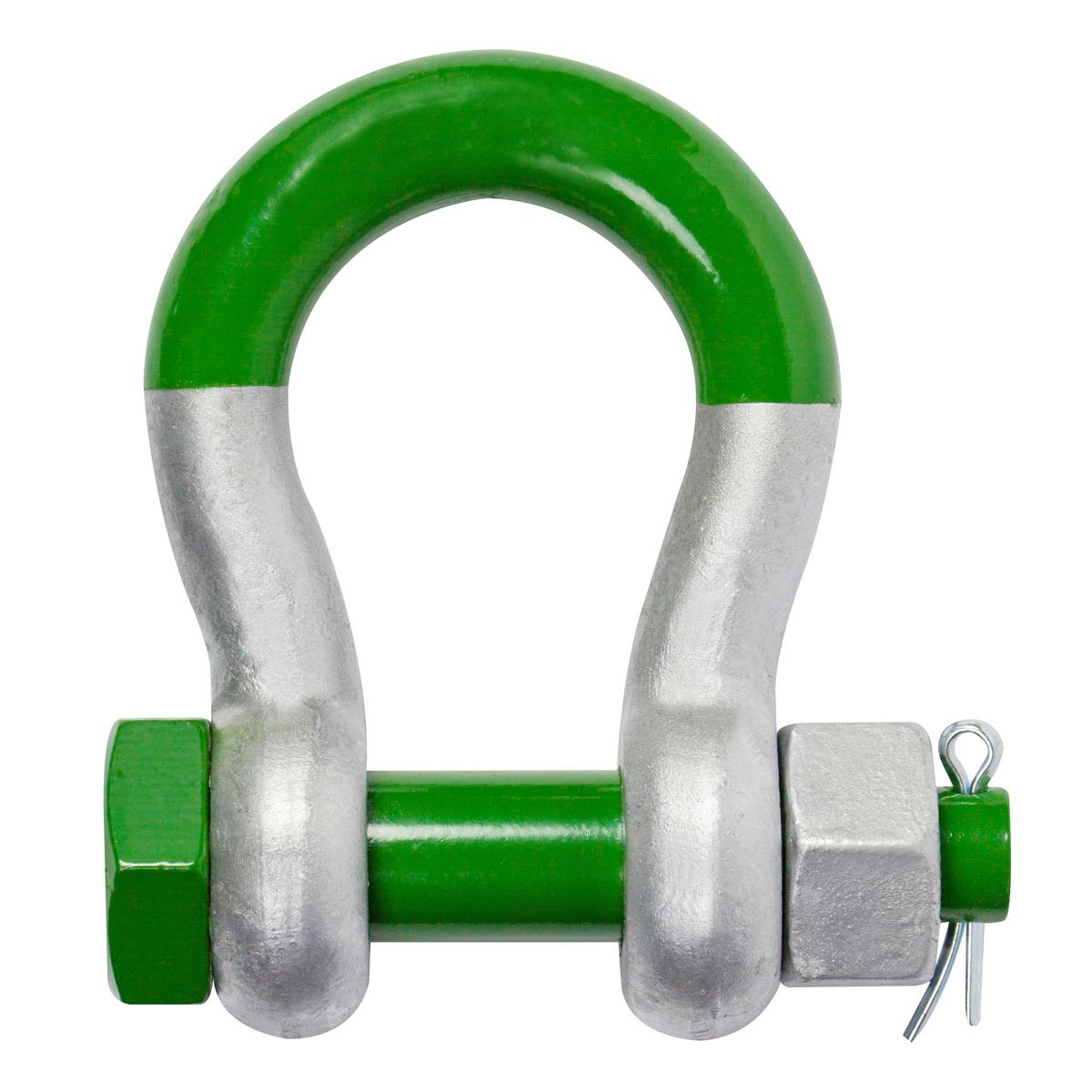 1" Van Beest Green Pin Bolt Type Anchor Super Shackle | G-5263 - 12.5 Ton