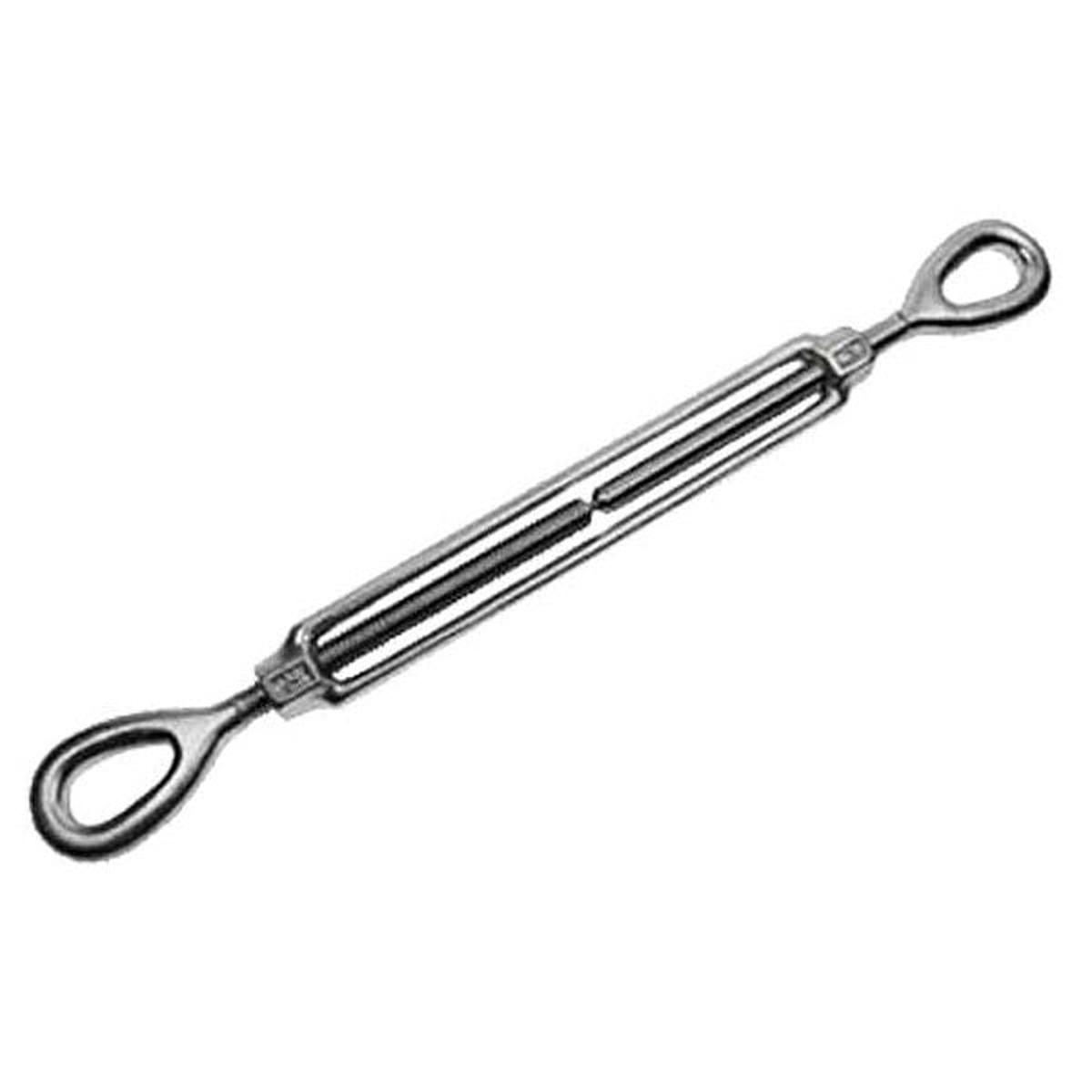 5/8" x 6" Forged Eye & Eye Stainless Steel Turnbuckle