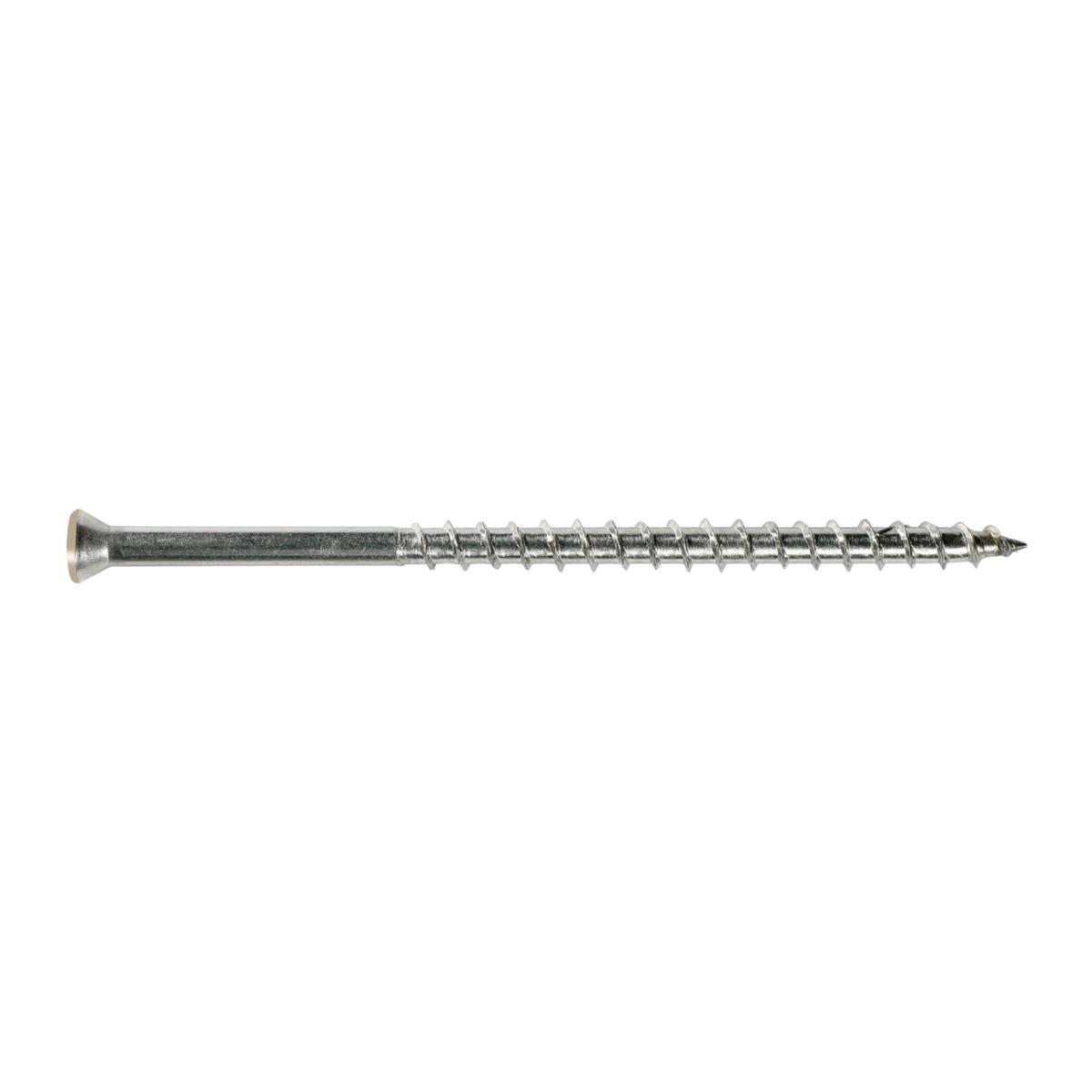 #7 x 1-5/8" Simpson Strong-Tie T15 Trim Head Deck Screw - 316 Stainless Steel, Tan, Pkg. 70