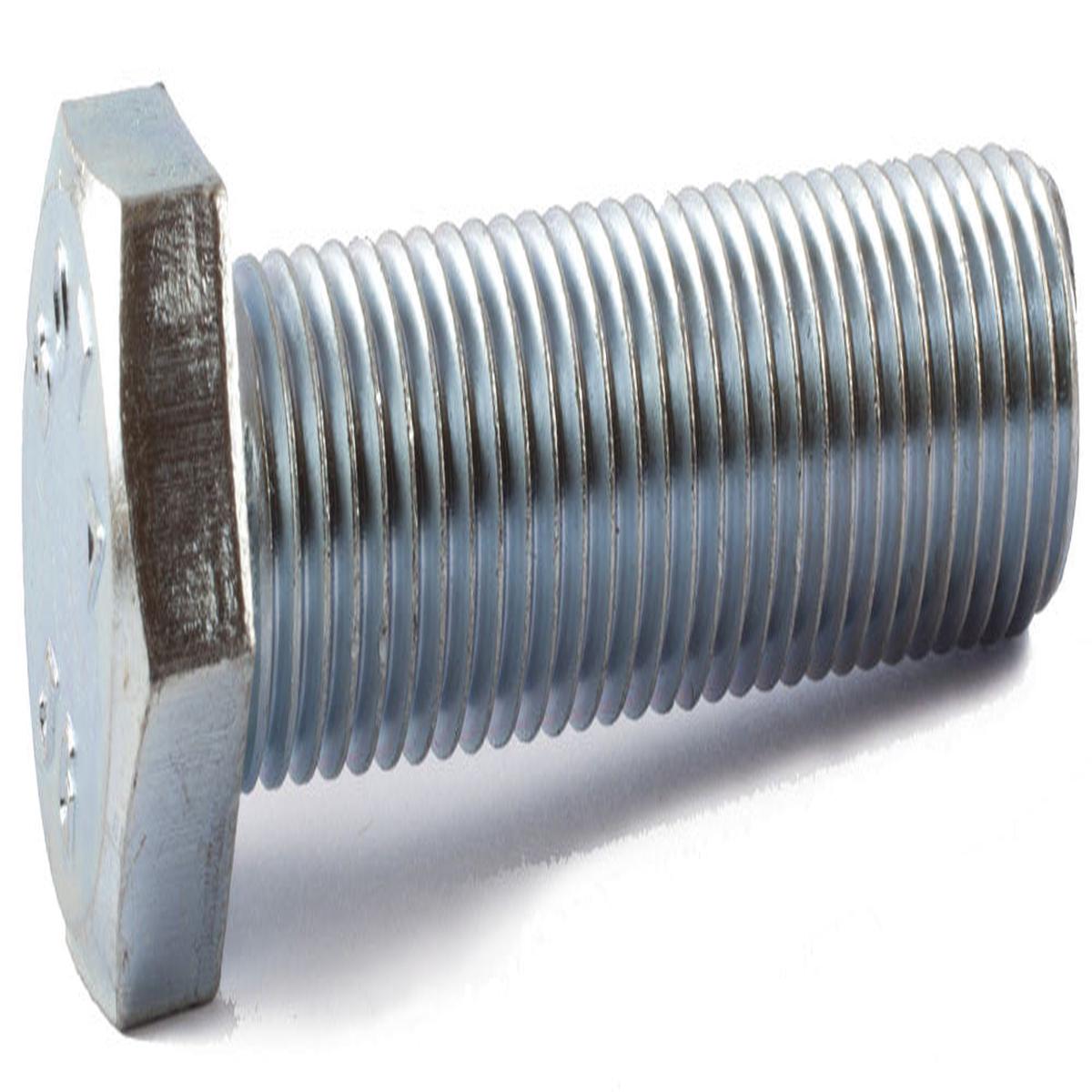 1-8 x 3 A307A Hex Tap Bolt Zinc Plated