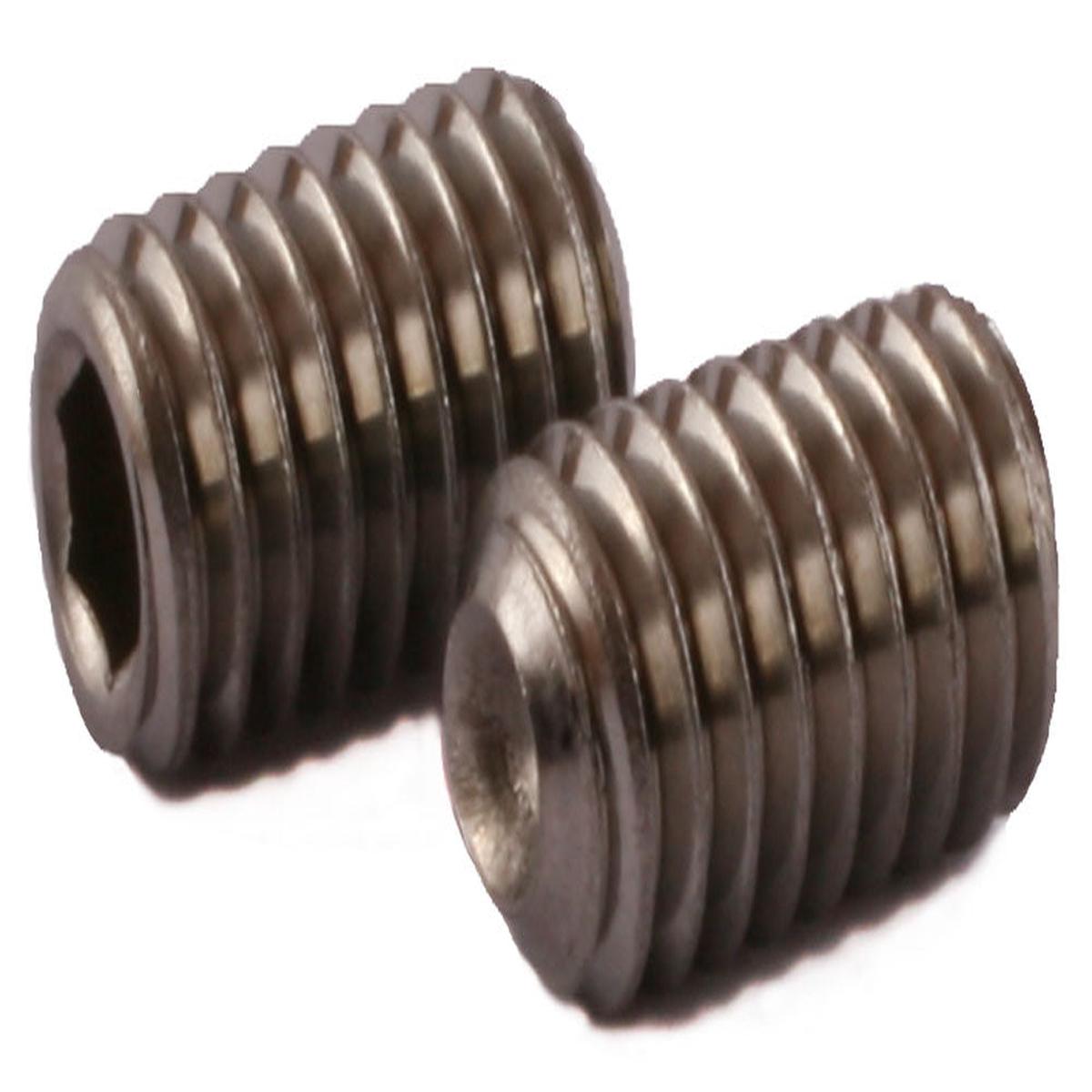 0-80 x 1/16 Socket Set Screw Cup Point 18-8 (A2) Stainless Steel
