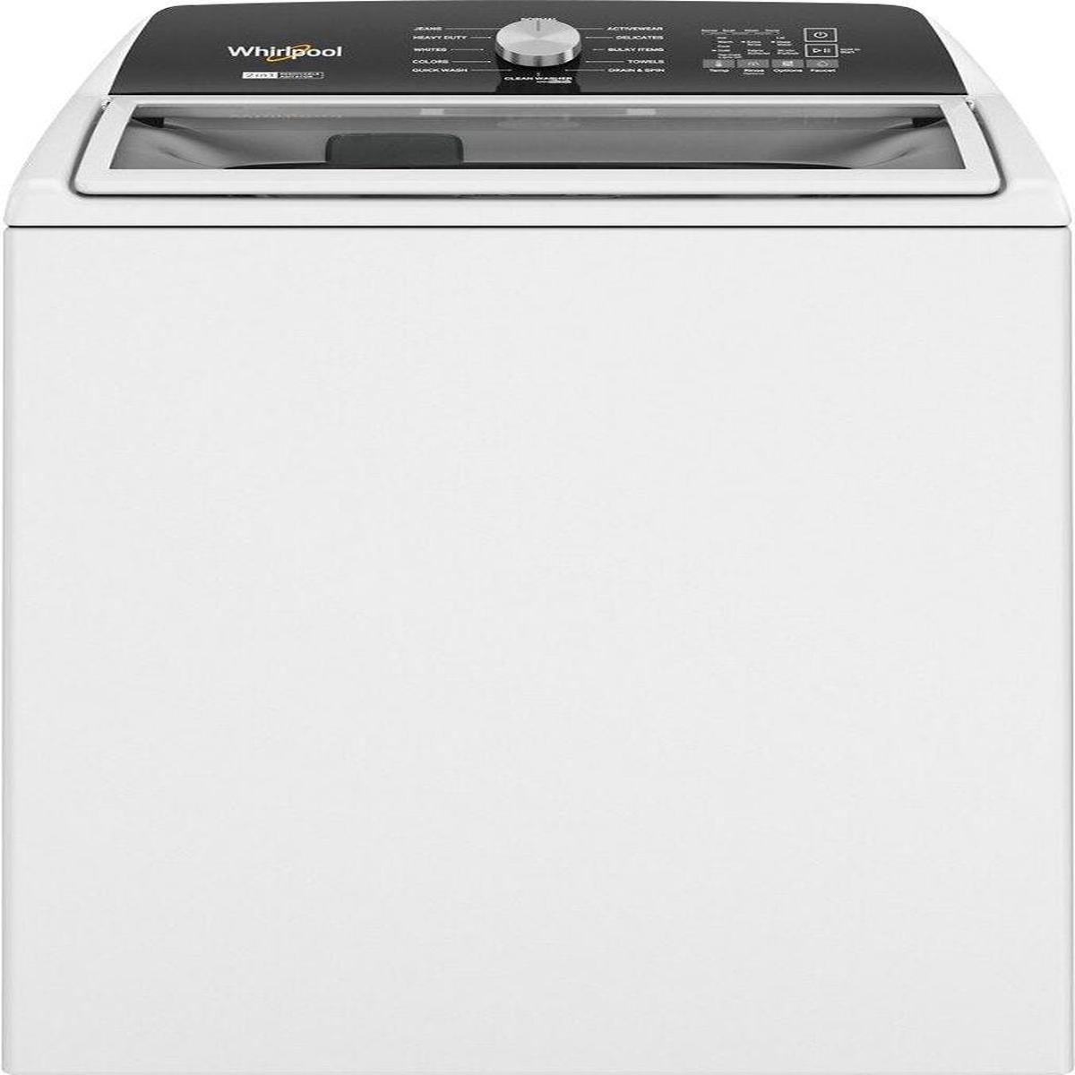 Whirlpool 4.74.8 Cu. Ft. Top Load Washer with 2 in 1 Removable Agitator WTW5057LW