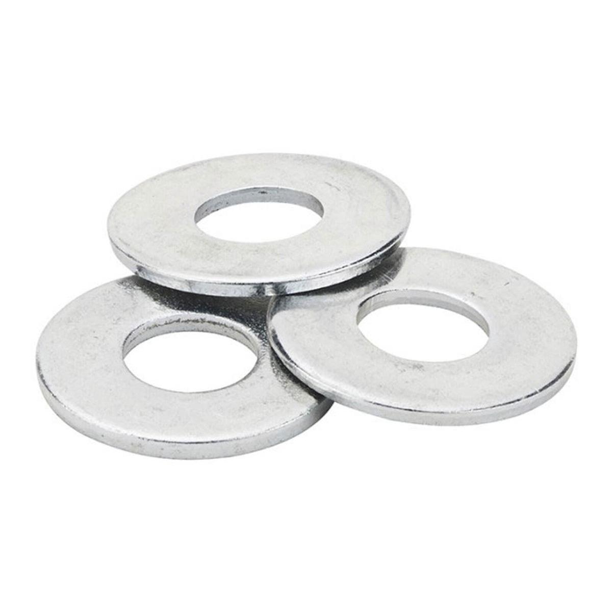 Whites Washer Flat Zinc Plated - 6mm