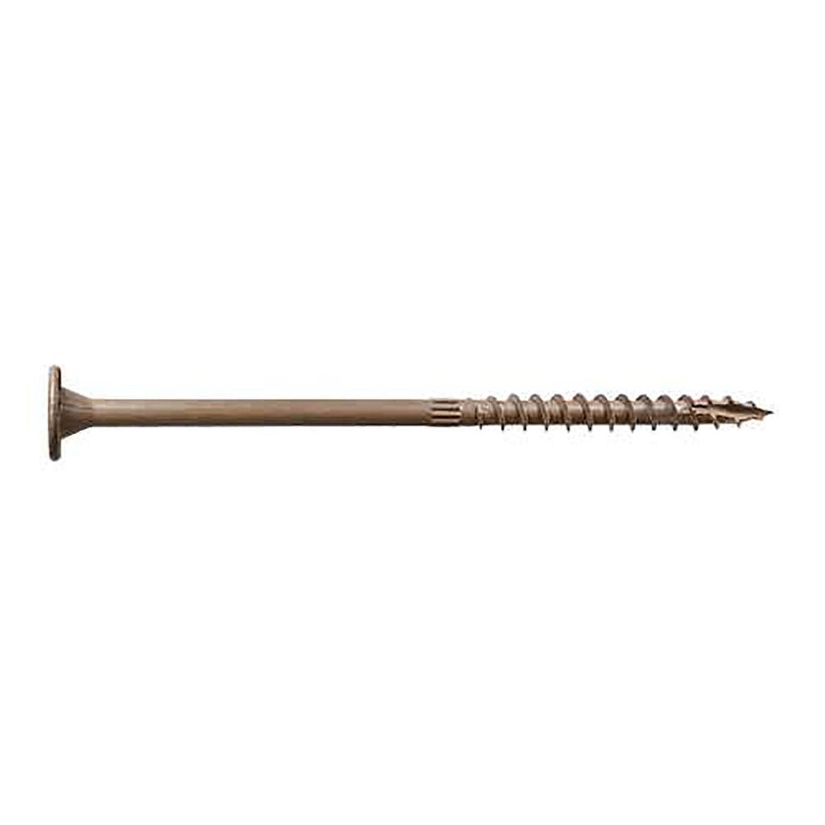 0.22 x 6 Simpson Strong-Drive SDWS TIMBER Screw Double-Barrier Coating (Exterior Screw) Tan- Pack (12)